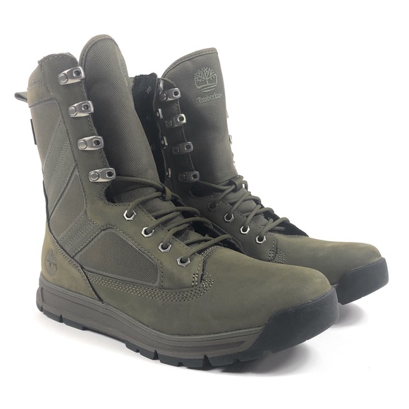 Timberland Field Guide Tall Cordura Military Boots - Picture 2 of 9